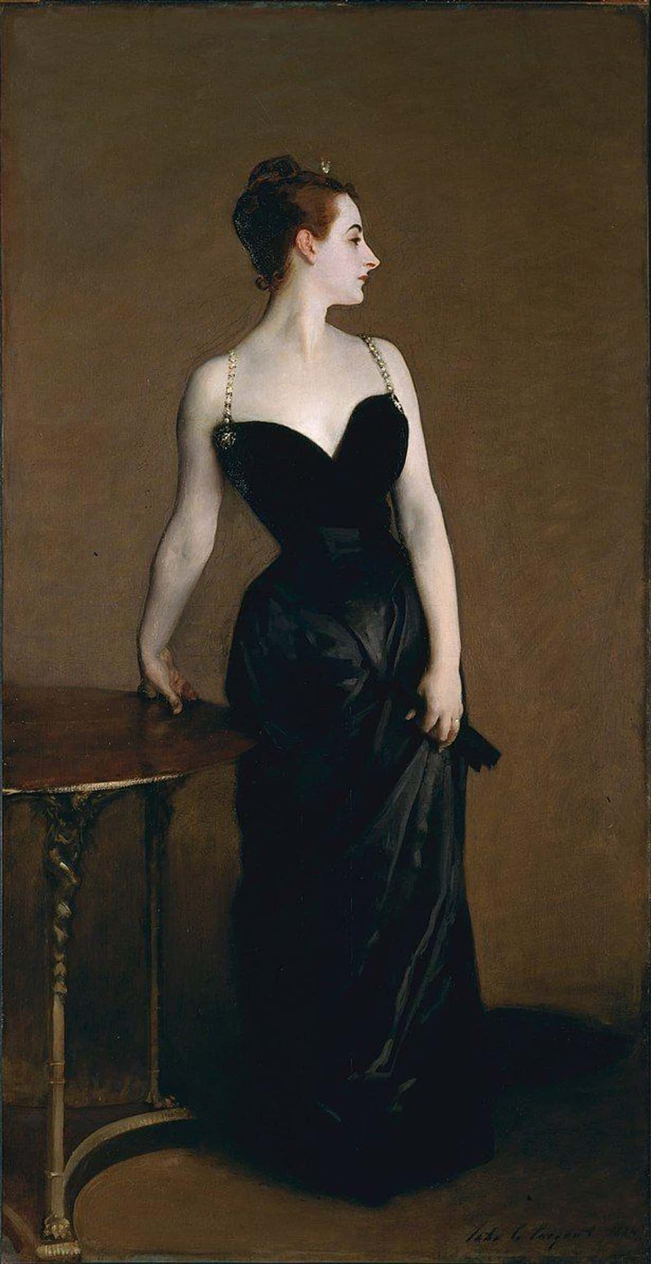 John Singer Sargent's Portrait Of Virginie Gautreau, 'Madame X,' Caused A Scandal And Resulted In The Artist Leaving Paris Forever