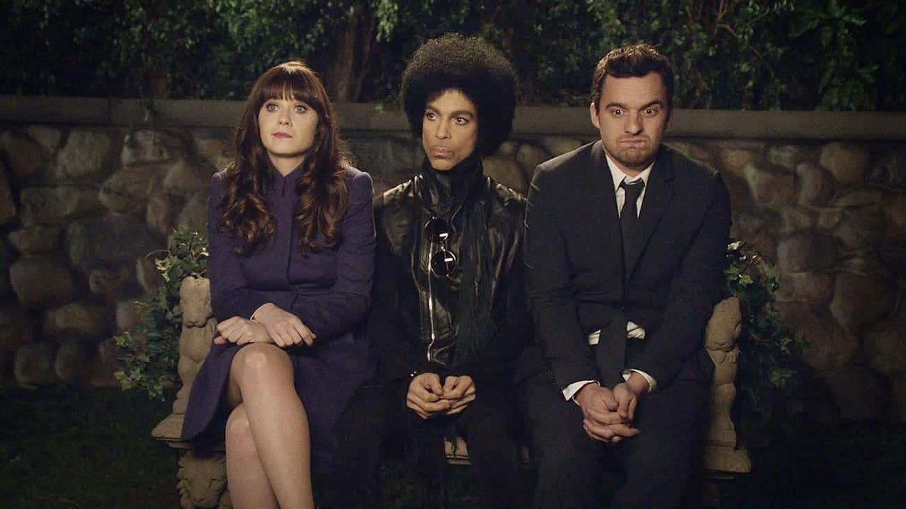 Prince Joined The Loft Crew Party On 'New Girl' 