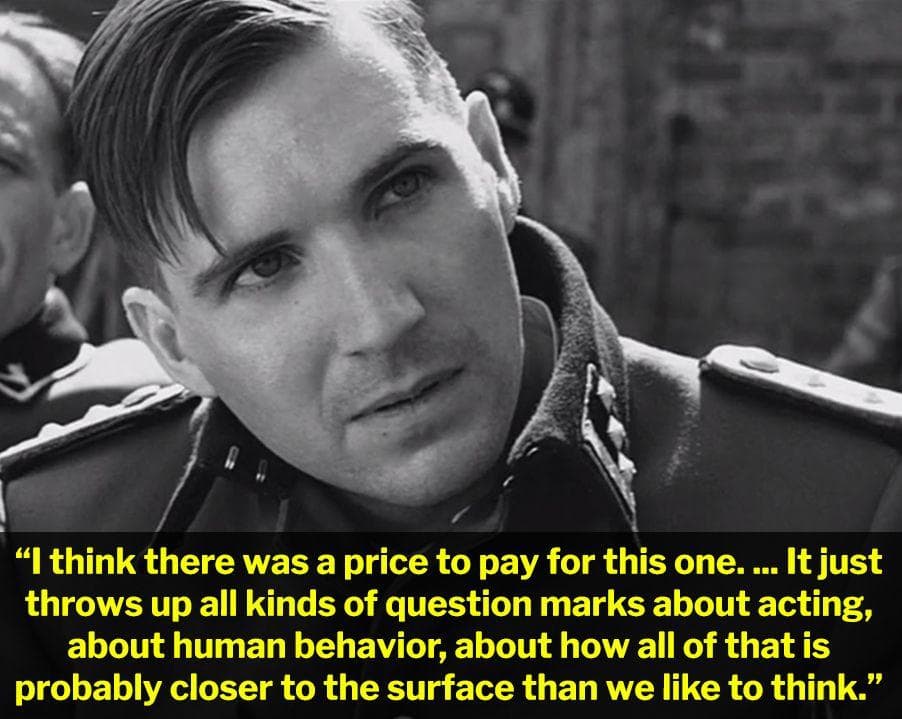 Ralph Fiennes In 'Schindler's List'