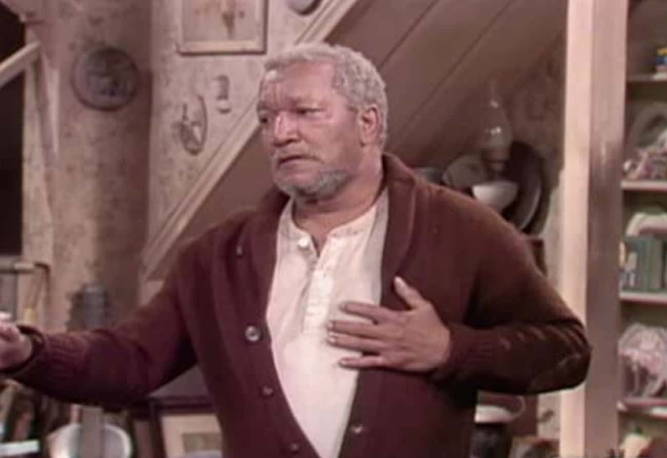 Redd Foxx Was Actually 48 When He Got Cast To Play A 65-Year-Old On 'Sanford and Son'