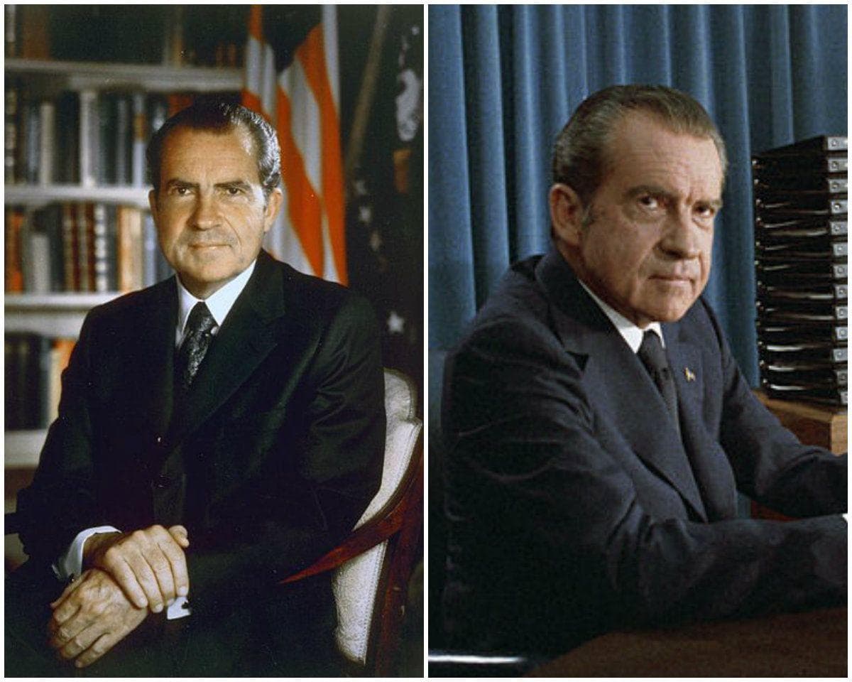 Richard Nixon is listed (or ranked) 8 on the list U.S. Presidents Before and After Major Historical Events