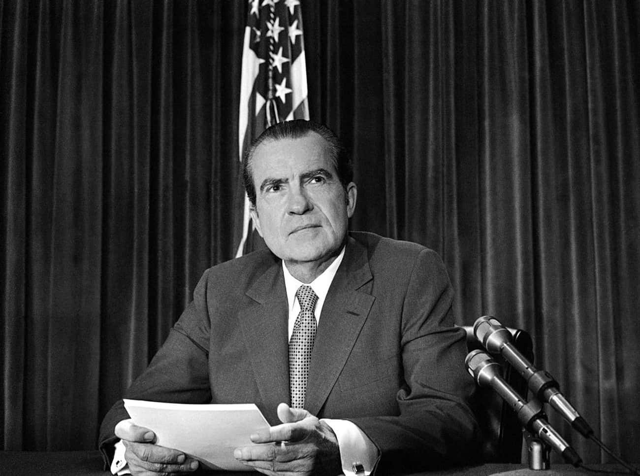 Richard Nixon Allegedly Had An Affair