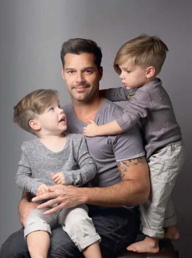 Ricky Martin is listed (or ranked) 12 on the list 26 Famous Single Dads