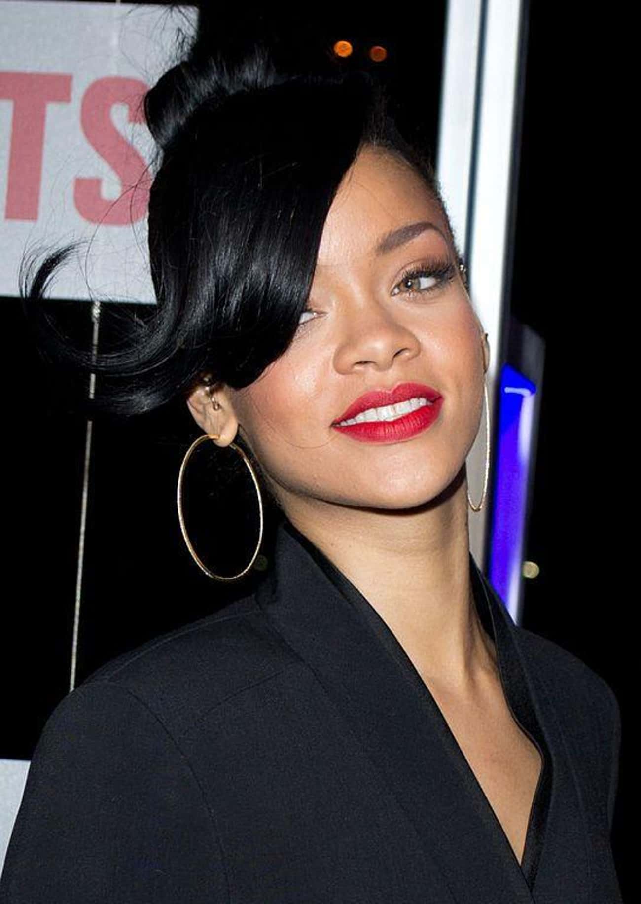 Rihanna - born Robyn Rihanna Fenty