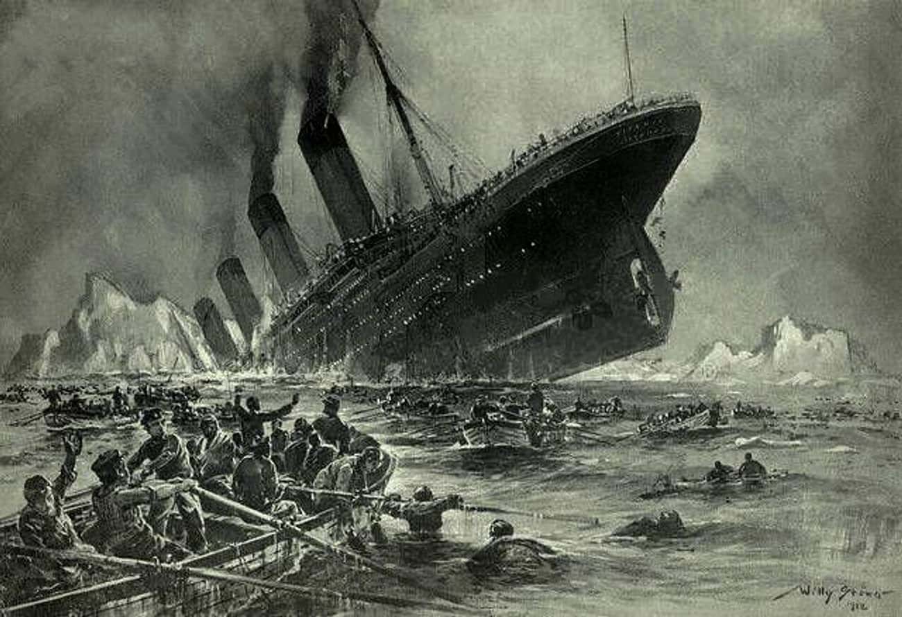 1912: Sinking Of The 'Titanic'