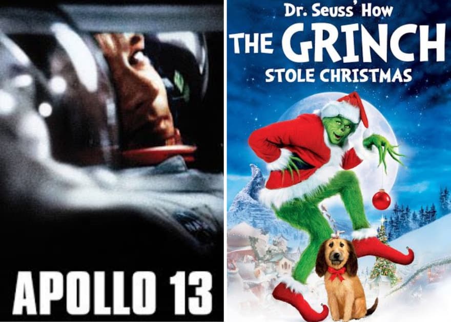 Ron Howard - Apollo 13  & How The Grinch Stole Christmas