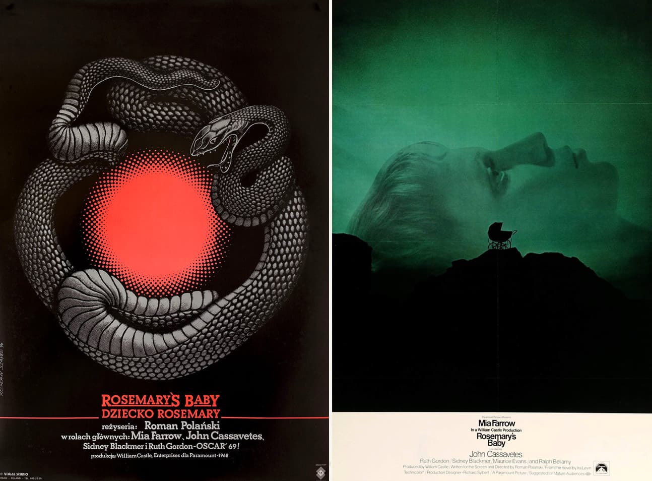 Polish Horror Movie Posters Vs. Their American Counterparts