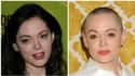 Rose McGowan on Random Celebrities Whose Faces Totally Changed