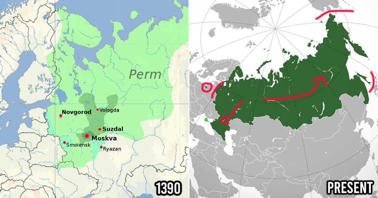 Russia - From A Duchy To The World's Largest Nation