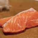 Salmon on Random Best Fish for Sushi