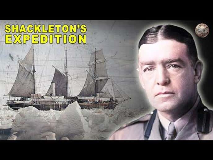 Shackleton and His Trek After Being Stranded In Antarctica