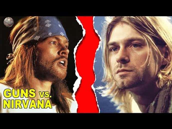 The Petty Feud Between Guns n' Roses & Nirvana